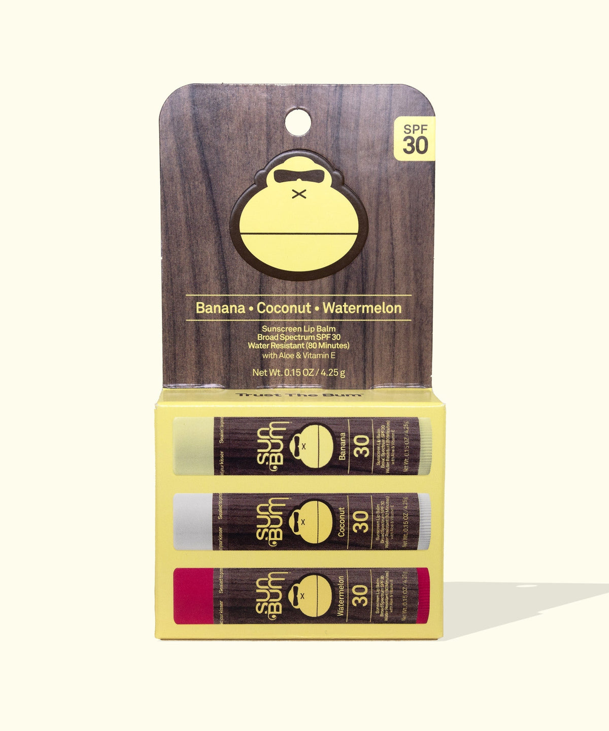 Original SPF 30 Sunscreen Lip Balm 3-Pack E5